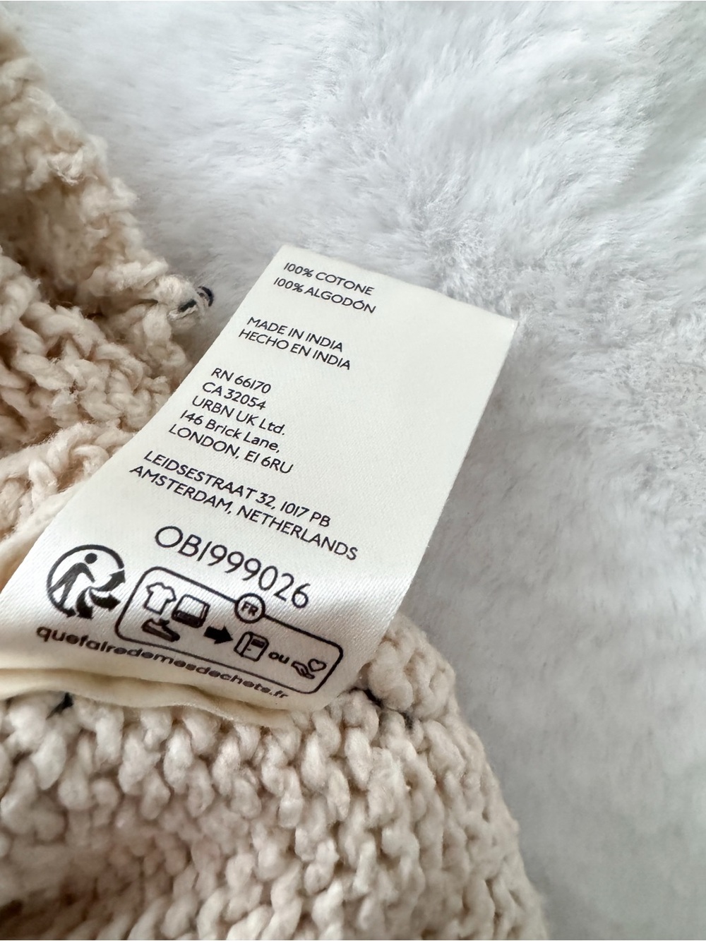 Free People We The Free Morgan Cable Pullover Sweater Cream - Picture 13 of 16